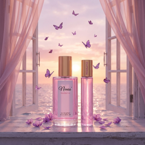 N458. Neness Nocturna Zestaw 50ml + 33ml | Podobne nuty: Carolina Herrera LA BOMBA | Perfumetki Damskie | Francuskie Perfumy