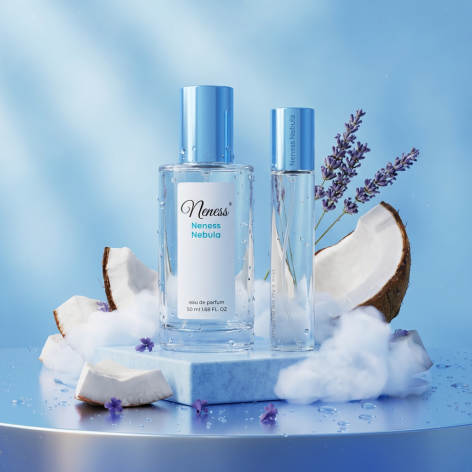 N257. Neness Nebula - Zestaw 1+1: 50 ml + 33 ml | Podobne nuty: Ariana Grande Cloud | Perfumy Damskie | Francuskie Perfumy Lane 