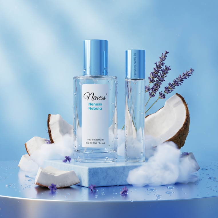 N257. Neness Nebula - Zestaw 1+1: 50 ml + 33 ml | Podobne nuty: Ariana Grande Cloud | Perfumy Damskie | Francuskie Perfumy Lane 