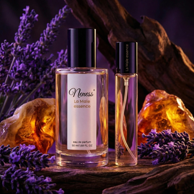 N357. Neness La Male Essence Zestaw - 50 ml + 33 ml | Podobne nuty: Jean Paul Gaultier La Male Elixir | Perfumetki Damskie | Fra