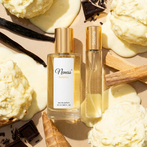 N296. Neness Seloria - Zestaw 1+1: 50 ml + 33 ml | Podobne nuty: Tom Ford Vanilla Sex | Perfumy Unisex | Francuskie Perfumy Lane