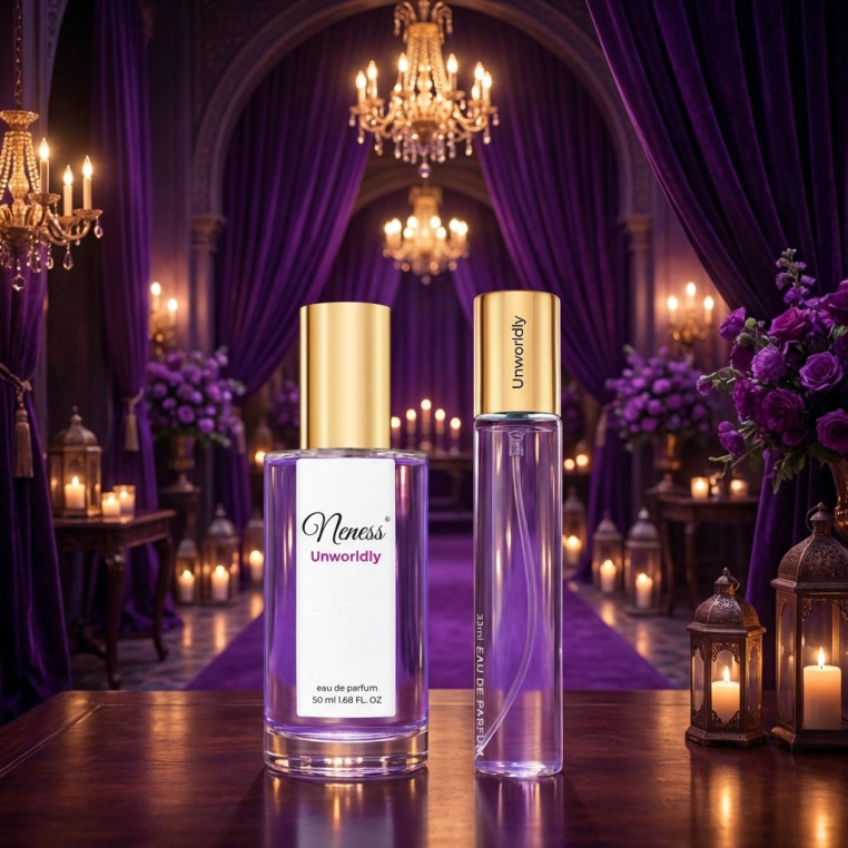 N182. Neness Unworldly - Zestaw 1+1: 50 ml + 33 ml | Podobne nuty: Thierry Mugler Alien | Perfumy Damskie | Francuskie Perfumy L