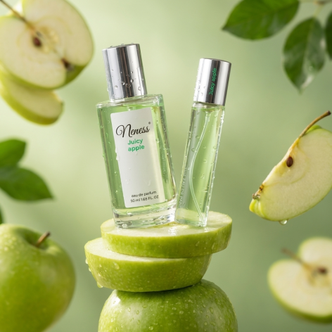 N118. Neness Juicy Apple - Zestaw 1+1: 50 ml + 33 ml | Podobne nuty: Dkny Be Delicious | Perfumetki Damskie | Francuskie Perfumy