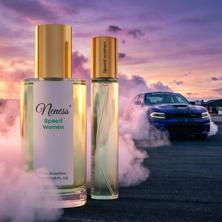 N272. Neness Speed Woman - Zestaw 1+1: 50 ml + 33 ml | Podobne nuty: | Perfumy Damskie | Francuskie Perfumy Lane | ZARA odpowied