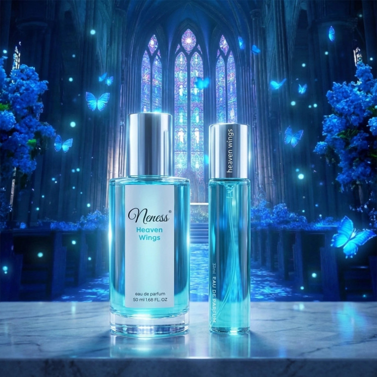 N184. Neness Heaven Wings - Zestaw 1+1: 50 ml + 33 ml | Podobne nuty: Thierry Mugler Angel | Perfumetki Damskie | Francuskie Per