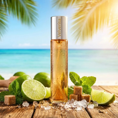 N355. Neness Velverisa | Podobne nuty: Escada Brisa Cubana | 33 ml | Perfumetki Damskie | Francuskie Perfumy Lane