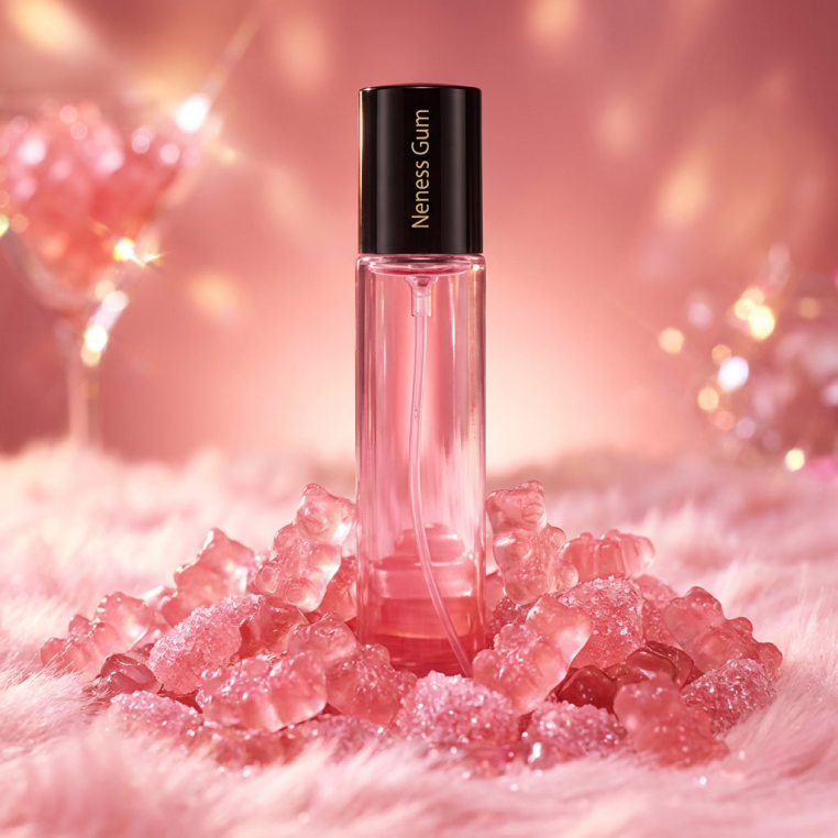 N375. Neness Gum | Podobne nuty: Moschino Toy 2 Bubble Gum | 33 ml | Perfumetki Damskie | Francuskie Perfumy Lane