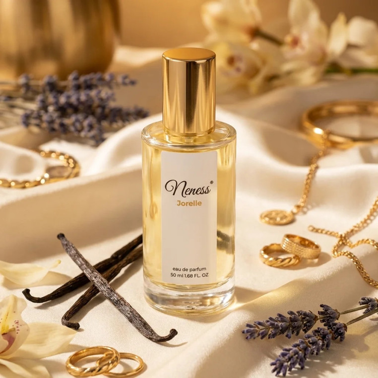 N282. Neness Jorelle 50 ml | Podobne nuty: Burberry Goddess | Perfumy Damskie | Francuskie Perfumy Lane | ZARA odpowiedniki