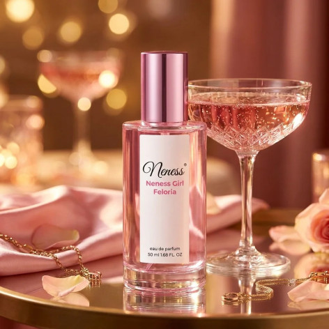 N278. Neness Neness Girl Feloria 50 ml | Podobne nuty: Carolina Herrera Good Girl Blush | Perfumy Damskie | Francuskie Perfumy L
