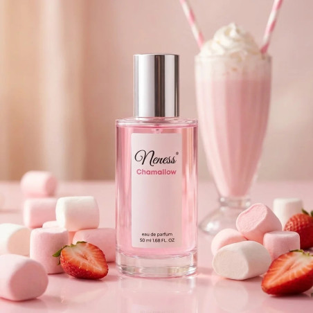 N438. Neness Chamallow | Podobne nuty: Kayali yum boujee Marshmallow 2024 | 50 ml | Perfumetki Damskie | Francuskie Perfumy Lane