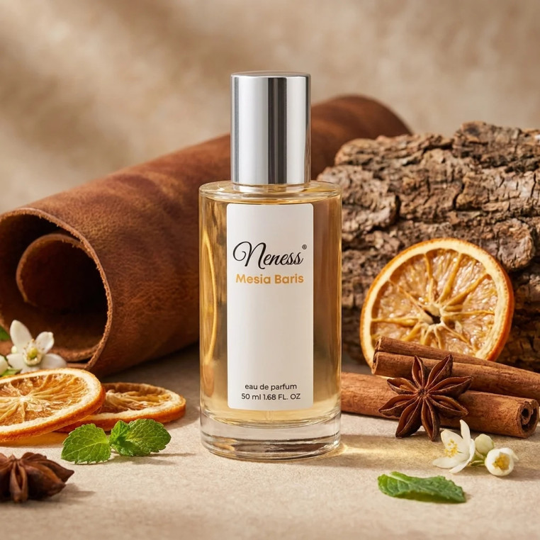 N439. Neness Mesia Baris | Podobne nuty: Hermes Barenia | 50 ml | Perfumetki Damskie | Francuskie Perfumy Lane