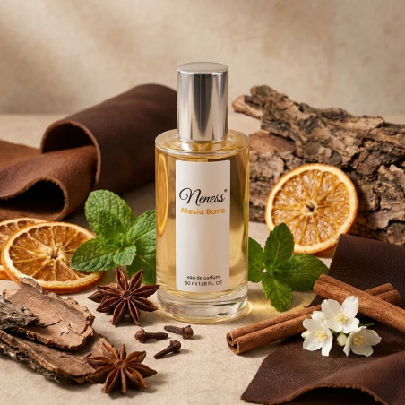 N439. Neness Mesia Baris | Podobne nuty: Hermes Barenia | 50 ml | Perfumetki Damskie | Francuskie Perfumy Lane