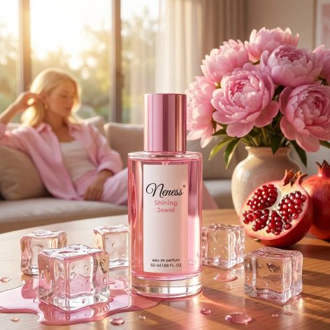 N190. Neness Shining Jewel 50 ml | Podobne nuty: Versace Bright Crystal | Perfumy Damskie | Francuskie Perfumy Lane | ZARA odpow