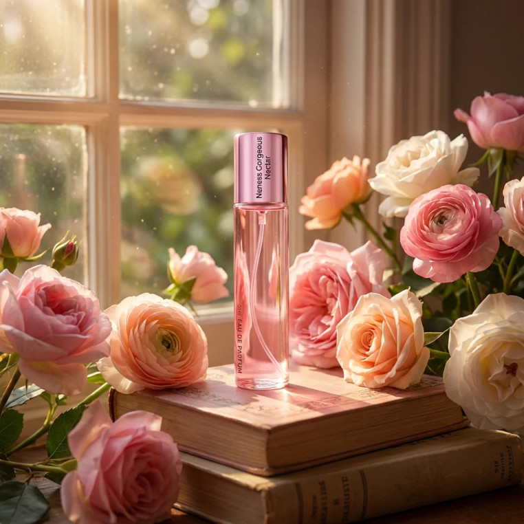 N288. Neness Gorgeous Nectar | Podobne nuty: Gucci Flora Gorgeous Gardenia | 33 ml | Perfumetki Damskie | Francuskie Perfumy Lan