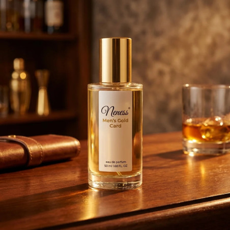 N176. Neness Men'S Gold Card 50 ml | Podobne nuty: Paco Rabanne 1 Million | Perfumy Męskie | Francuskie Perfumy Lane | ZARA odpo