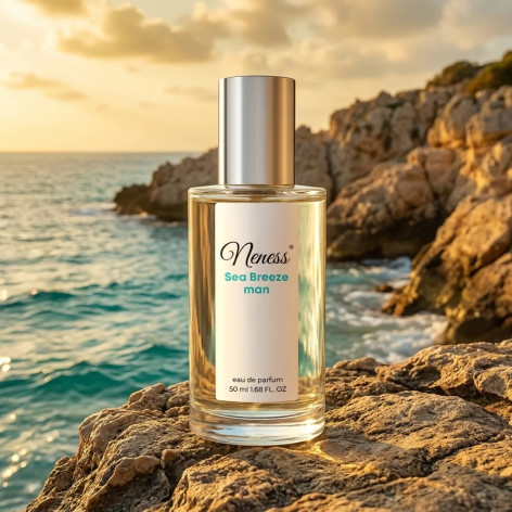 N003. Neness Sea Breeze Man 50 ml | Podobne nuty: Giorgio Armani Acqua Di Gio | Perfumy Męskie | Francuskie Perfumy Lane | ZARA