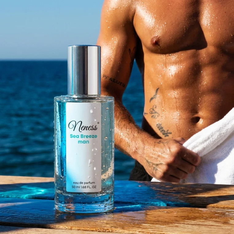 N003. Neness Sea Breeze Man 50 ml | Podobne nuty: Giorgio Armani Acqua Di Gio | Perfumy Męskie | Francuskie Perfumy Lane | ZARA