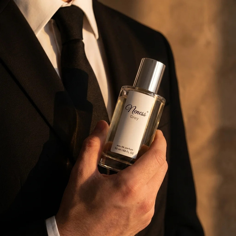 N025. Neness Grey 50 ml | Podobne nuty: Hugo Boss Bottled Men | Perfumy Męskie | Francuskie Perfumy Lane | ZARA odpowiedniki