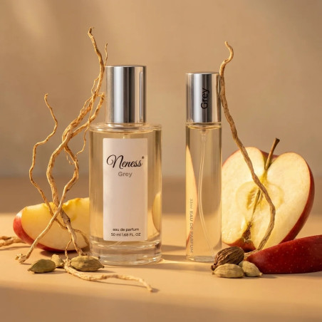 N025. Neness Grey - Zestaw 1+1: 50 ml + 33 ml | Podobne nuty: Hugo Boss Bottled Men | Perfumy Męskie | Francuskie Perfumy Lane |