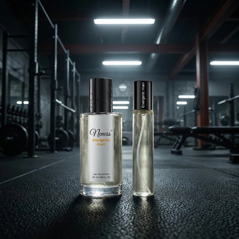 N062. Neness Energetic Man - Zestaw 1+1: 50 ml + 33 ml | Podobne nuty: Coco Chanel Homme Sport | Perfumy Męskie | Francuskie Per