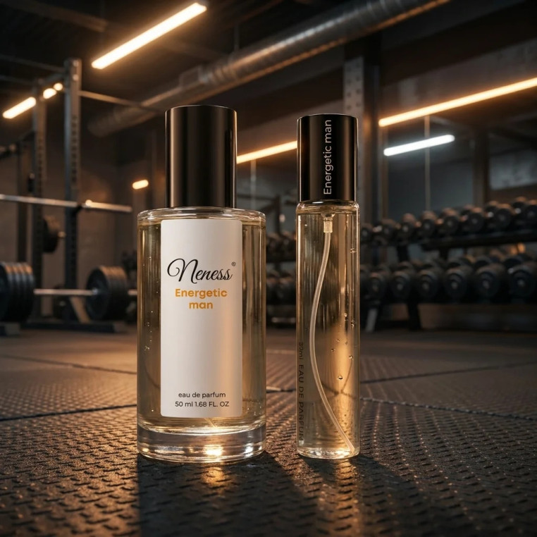 N062. Neness Energetic Man - Zestaw 1+1: 50 ml + 33 ml | Podobne nuty: Coco Chanel Homme Sport | Perfumy Męskie | Francuskie Per