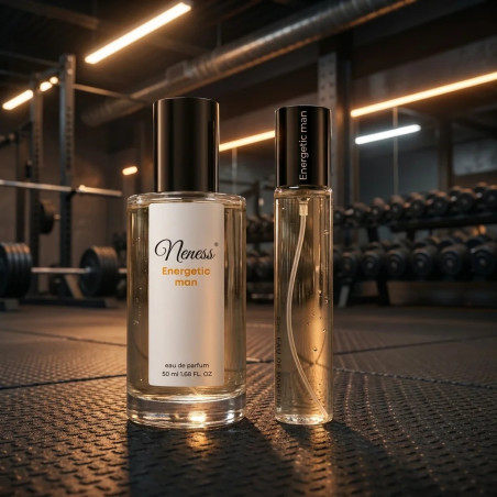 N062. Neness Energetic Man - Zestaw 1+1: 50 ml + 33 ml | Podobne nuty: Coco Chanel Homme Sport | Perfumy Męskie | Francuskie Per