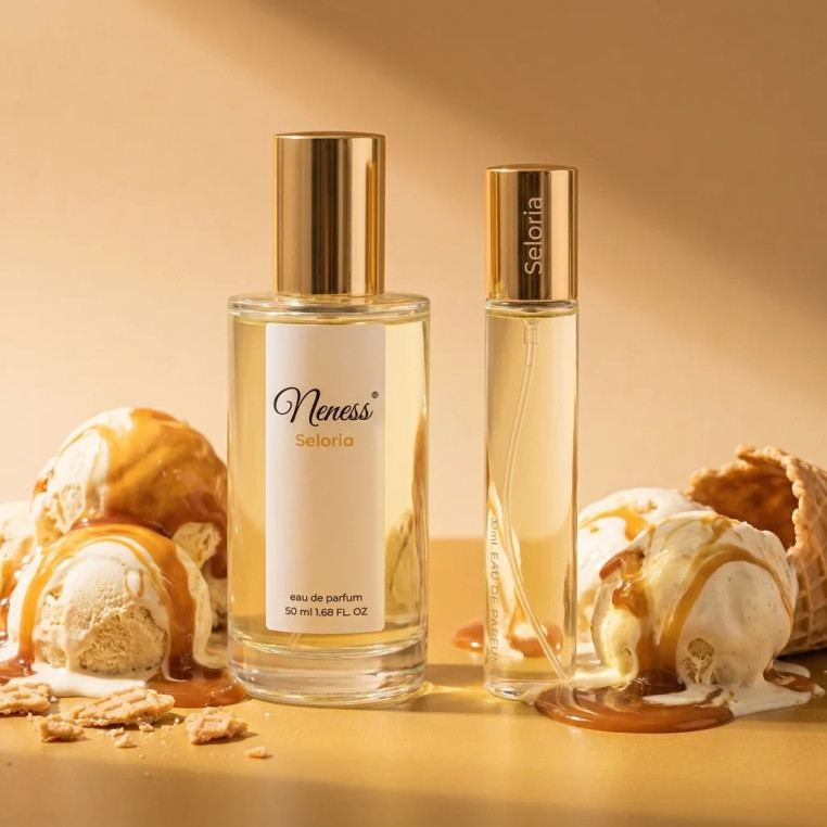 N296. Neness Seloria - Zestaw 1+1: 50 ml + 33 ml | Podobne nuty: Tom Ford Vanilla Sex | Perfumy Unisex | Francuskie Perfumy Lane