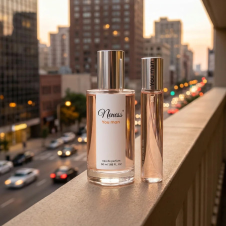 N020. Neness You Man - Zestaw 1+1: 50 ml + 33 ml | Podobne nuty: Giorgio Armani Stronger With You | Perfumetki Męskie | Francusk