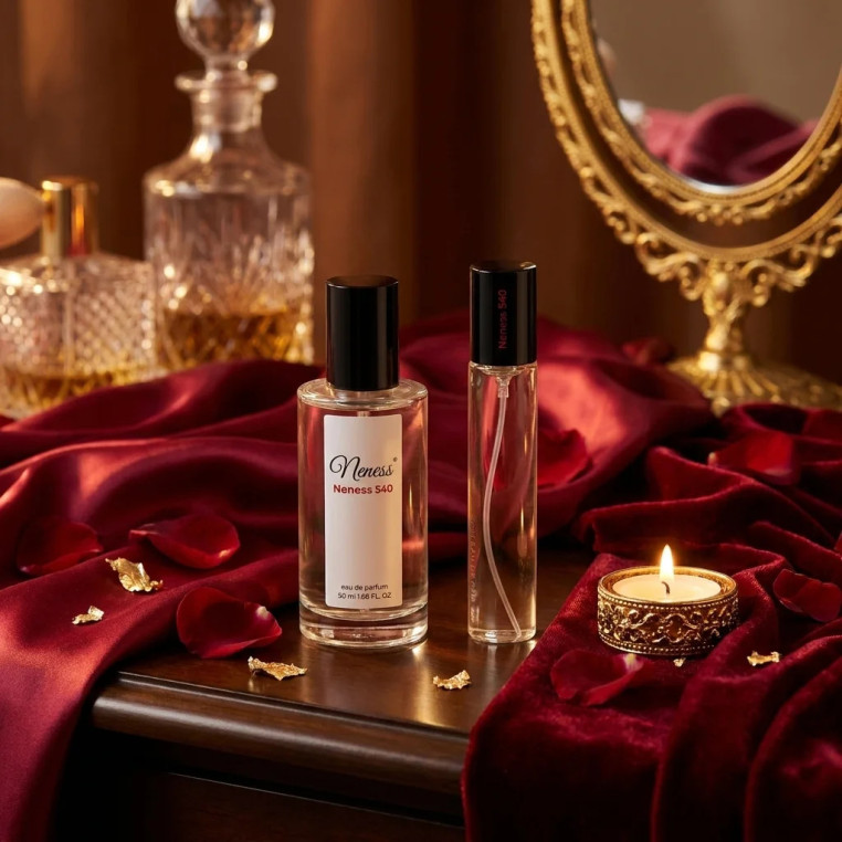 N245. Neness 540 - Zestaw 1+1: 50 ml + 33 ml | Podobne nuty: Maison Francis Kurkdjian Paris Baccarat Rouge 540 | Perfumy Unisex 