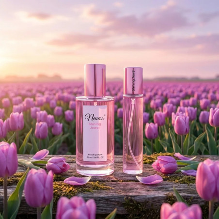 N190. Neness Shining Jewel - Zestaw 1+1: 50 ml + 33 ml | Podobne nuty: Versace Bright Crystal | Perfumy Damskie | Francuskie Per