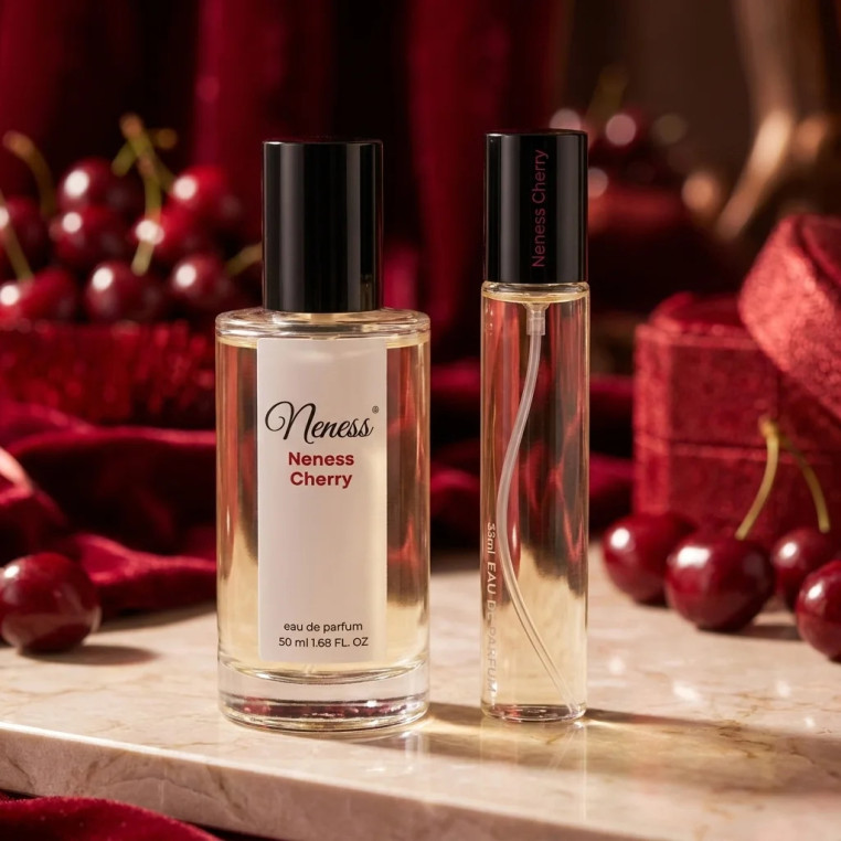 N244. Neness Cherry - Zestaw 1+1: 50 ml + 33 ml | Podobne nuty: Tom Ford Lost Cherry | Perfumy Unisex | Francuskie Perfumy Lane
