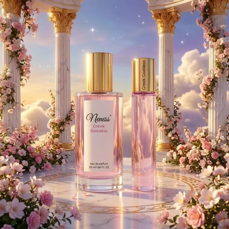 N172. Neness Greek Goddess - Zestaw 1+1: 50 ml + 33 ml | Podobne nuty: Paco Rabanne Olympea | Perfumy Damskie | Francuskie Perfu