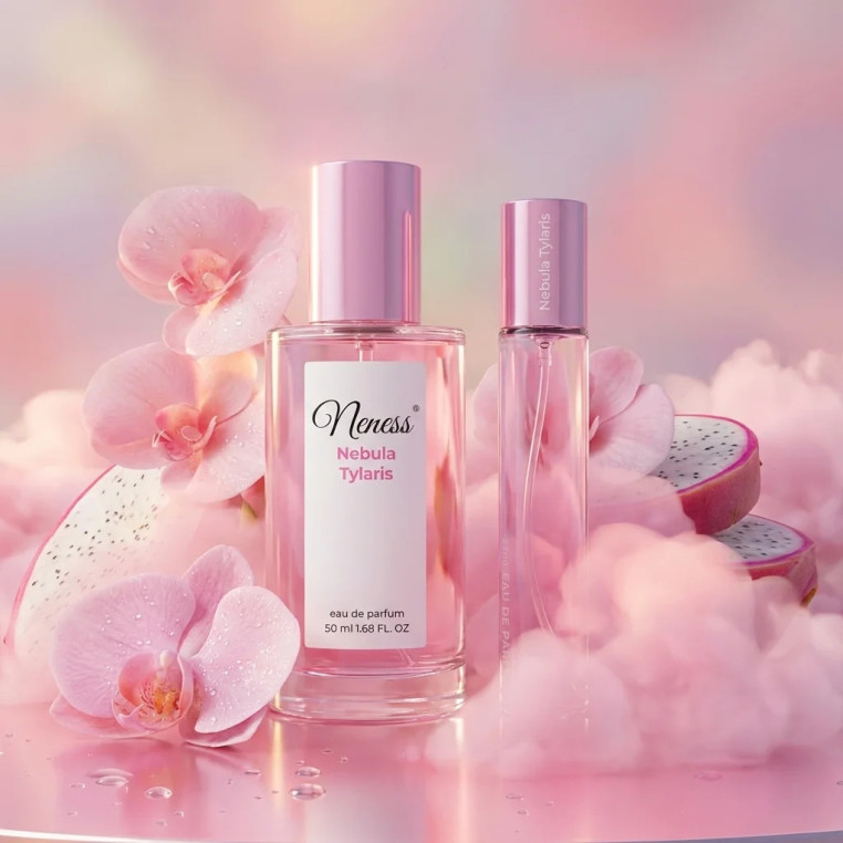 N274. Neness Nebula Tylaris - Zestaw 1+1: 50 ml + 33 ml | Podobne nuty: Ariana Grande Cloud Pink | Perfumy Damskie | Francuskie 