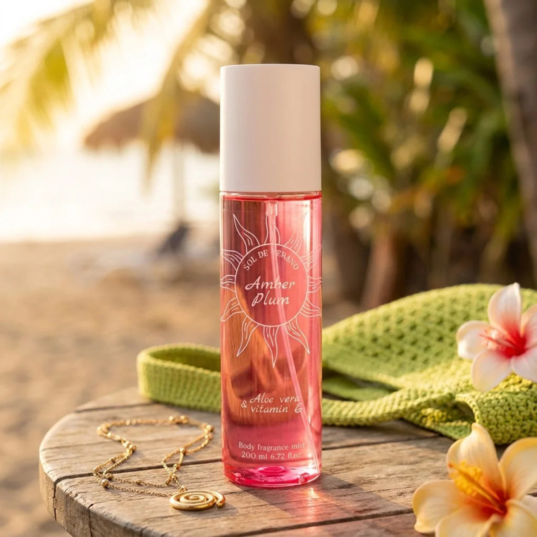 Sol de Verano Amber Plum | Podobne nuty zapachowe: Sol De Janeiro 40 | mgiełka zapachowa do ciała i włosów z Aloesem i witaminą
