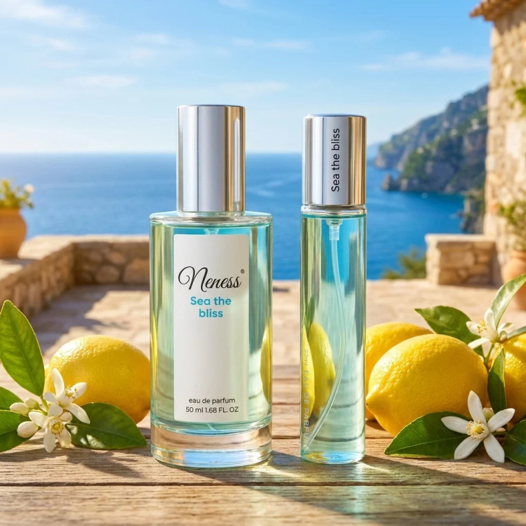 N019. Neness Sea The Bliss - Zestaw 1+1: 50 ml + 33 ml | Podobne nuty: Giorgio Armani Acqua Di Gioia  | Perfumetki Damskie | Fra