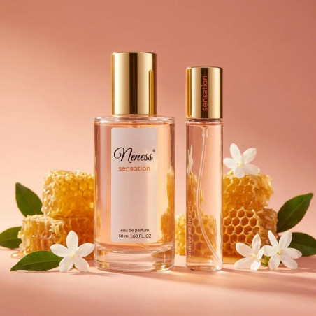 N136. Neness Sensation Zestaw - 50 ml + 33 ml | Podobne nuty: Jean Paul Gaultier Scandal | Perfumetki Damskie | Francuskie Perfu