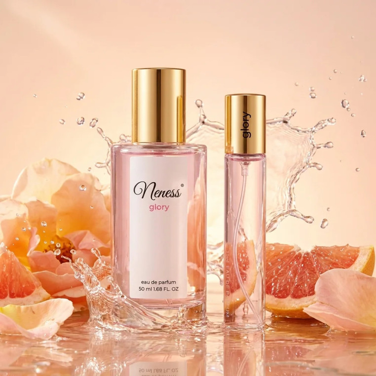 N204. Neness Glory Zestaw - 50 ml + 33 ml | Podobne nuty: Lancome Idole| Perfumetki Damskie | Francuskie Perfumy Lane