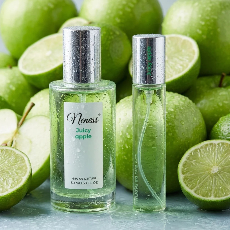 N118. Neness Juicy Apple - Zestaw 1+1: 50 ml + 33 ml | Podobne nuty: Dkny Be Delicious | Perfumetki Damskie | Francuskie Perfumy