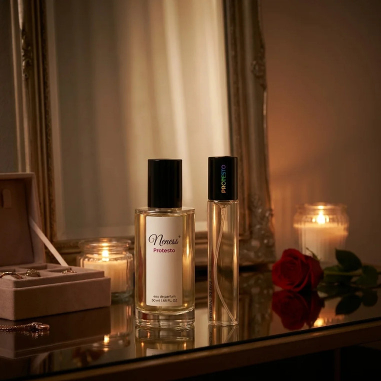 N056. Neness Protesto - Zestaw 1+1: 50 ml + 33 ml | Podobne nuty: Yves Saint Laurent (YSL) Manifesto | Perfumetki Damskie | Fran