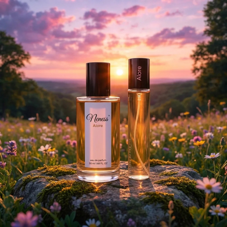 N264. Neness Alore - Zestaw 1+1: 50 ml + 33 ml | Podobne nuty: Gucci Flora | Perfumy Damskie | Francuskie Perfumy Lane | ZARA od