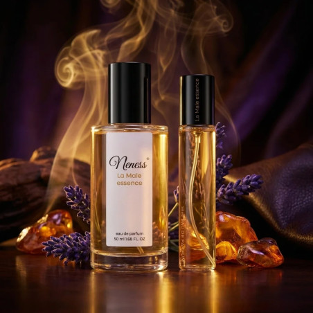 N357. Neness La Male Essence Zestaw - 50 ml + 33 ml | Podobne nuty: Jean Paul Gaultier La Male Elixir | Perfumetki Damskie | Fra