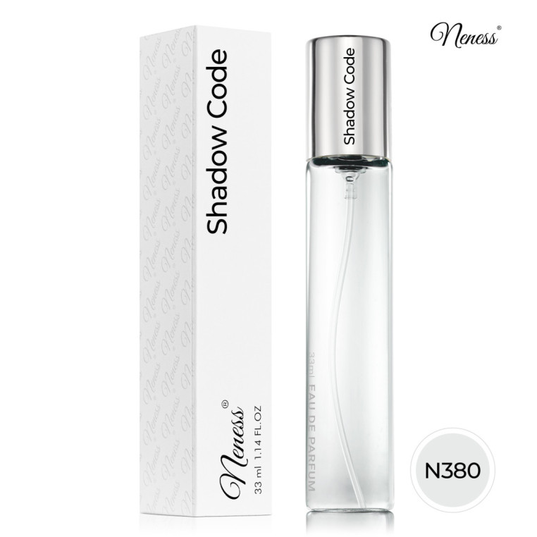 N380. Neness Shadow Code | Podobne nuty: Montblanc Legend Spirit | 33 ml | Perfumetki Damskie | Francuskie Perfumy Lane