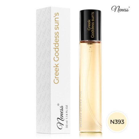 N393. Neness Greek Goddess Sun'S | Podobne nuty: Pacco Rabane Olympea Solar | 33 ml | Perfumetki Damskie | Francuskie Perfumy La