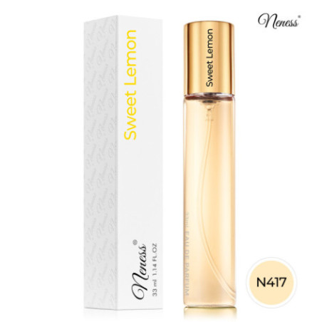 N417. Neness Sweet Lemon | Podobne nuty: Kayali Capri In A Bottle Lemon Sugar 14 | 33 ml | Perfumetki Damskie | Francuskie Perfu