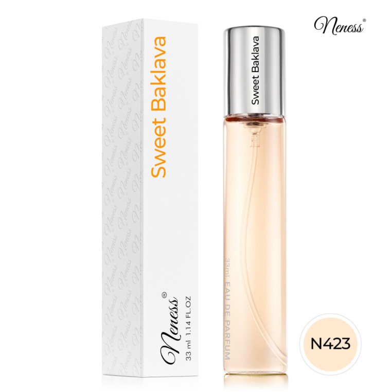 N423. Neness Sweet Baklava | Podobne nuty: Amouage Love Delight | 33 ml | Perfumetki Damskie | Francuskie Perfumy Lane