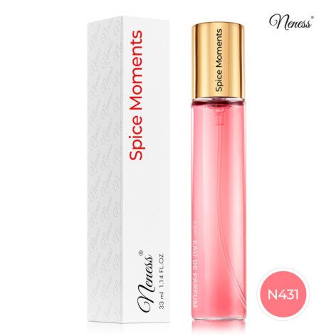 N431. Neness Spice Moments | Podobne nuty: Charlotte Tilbury More Sex | 33 ml | Perfumetki Damskie | Francuskie Perfumy Lane