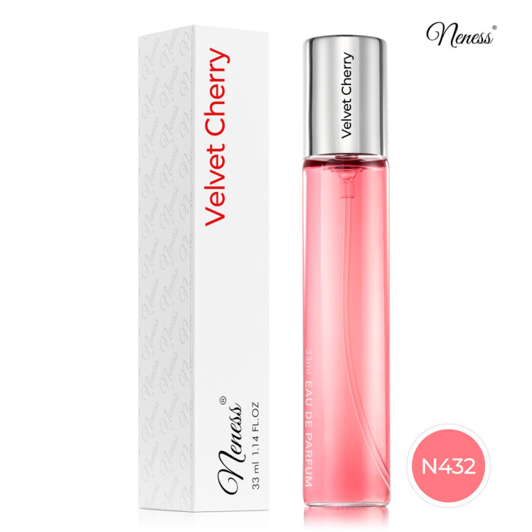N432. Neness Velvet Cherry | Podobne nuty: Juliette Has A Gun Juliette | 33 ml | Perfumetki Damskie | Francuskie Perfumy Lane