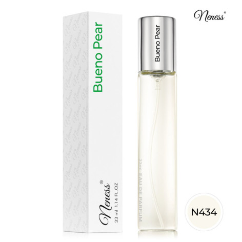 N434. Neness Bueno Pear | Podobne nuty: Jo Malone English Pear & Sweet Pea | 33 ml | Perfumetki Damskie | Francuskie Perfumy Lan