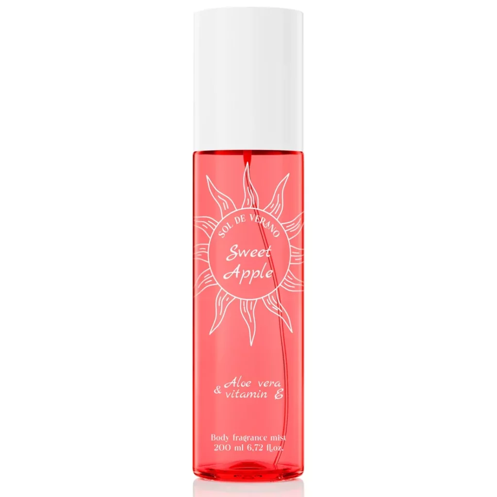 Neness Sol de Verano Sweet Apple - mgiełka zapachowa do ciała i włosów | z Aloesem i witaminą E | dla kobiet 200 ml