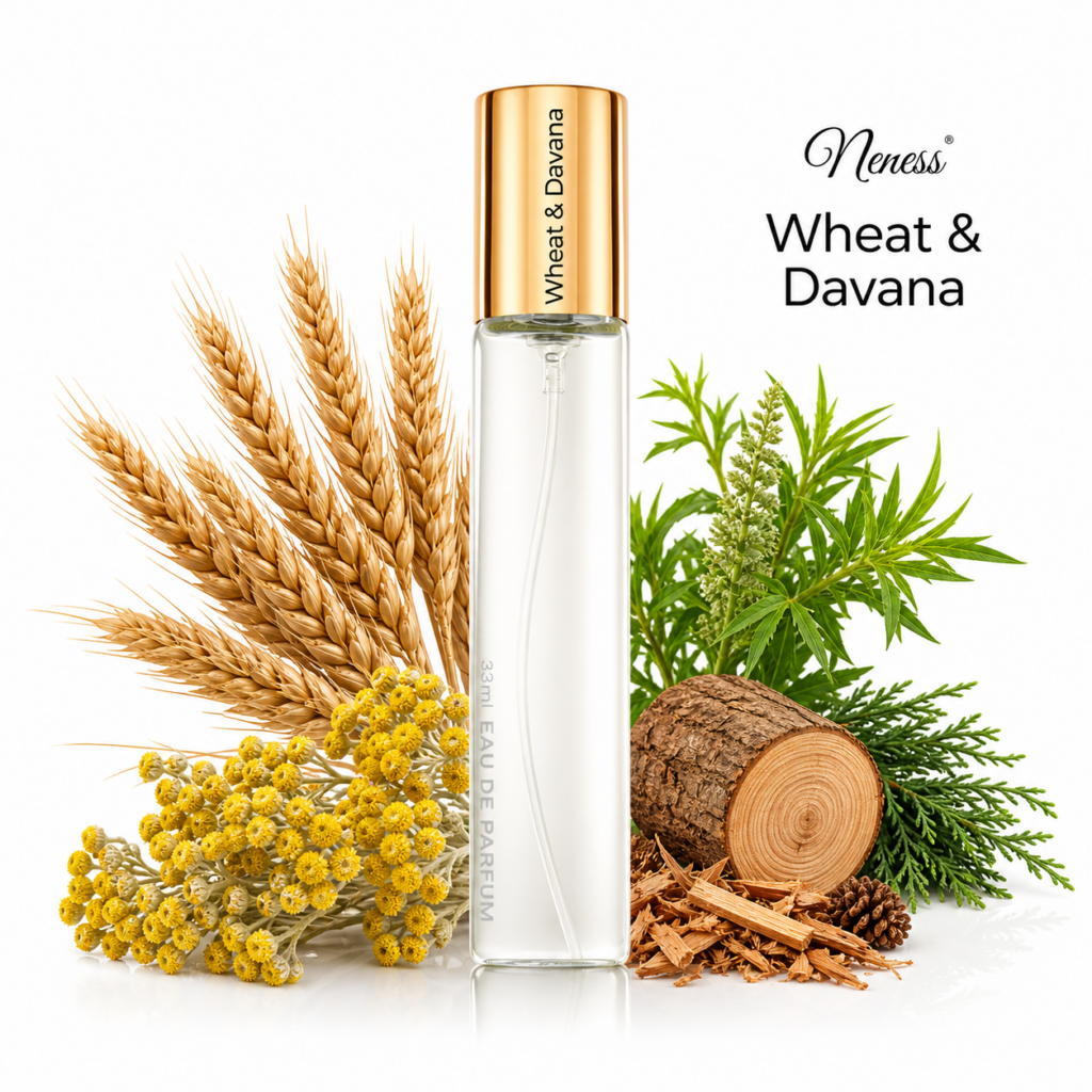 N424. Neness Wheat & Davana - 33 ml - Perfumy unisex